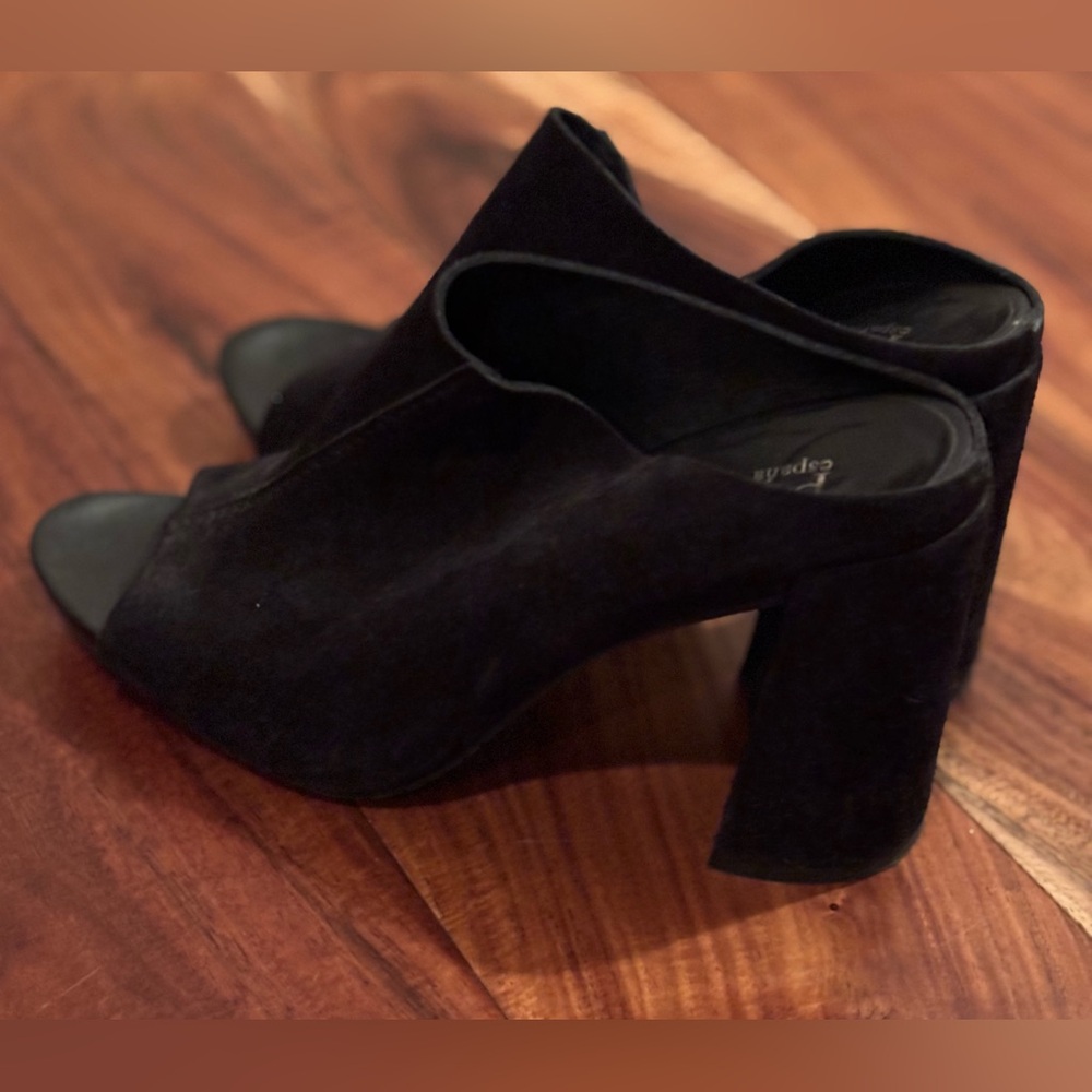 Pedro Garcia yavel suede Mules Heels 37.5